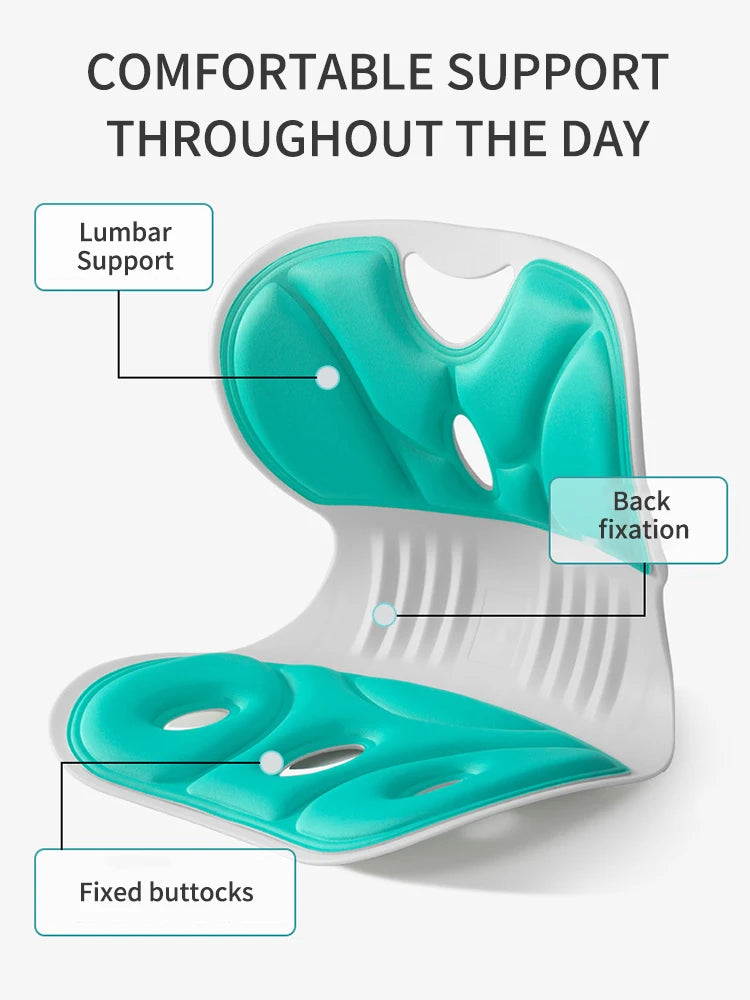 1PC Back Support Cushion, Office Cushion, Back Support Chair, Student And Children's Correction Cushion, Ergonomic Chair